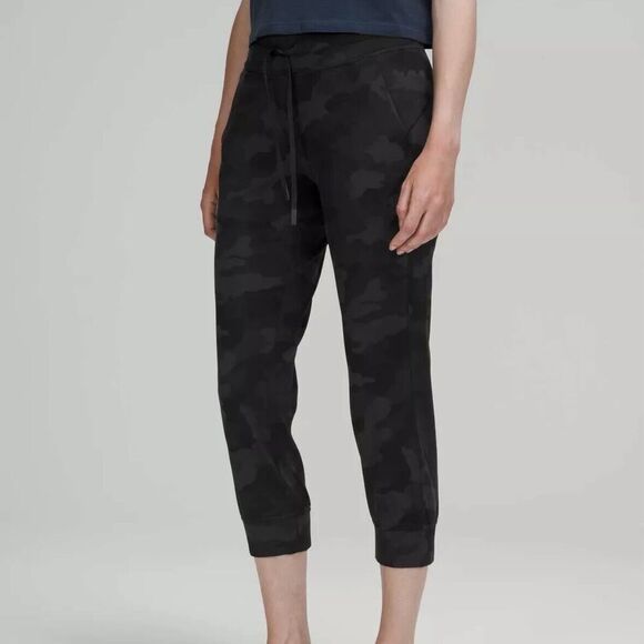 Lululemon Ready to Rulu Jogger Crop Sz 2 Pants Heritage 365 Camo Deep Coal Multi - Picture 1 of 13
